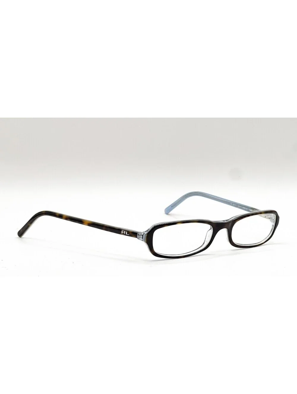 Ralph Lauren RL 6017 5211 Havana-azure Transparent Eyeglass Frames 49-16